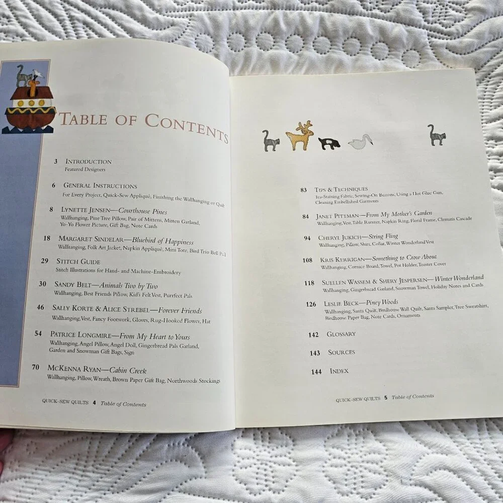 Quick-Sew Quilts Book By Best-Loved Designers Collection 1996